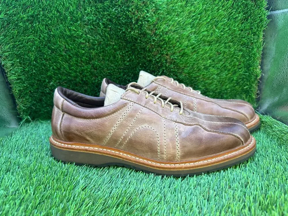 Allen Edmonds Voyager 6182 Oxford Dress Shoes Men's 8.5 Brown Leather Walking